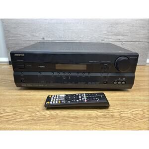 Onkyo HT-R560 Audio/Video Receiver 7.2 Channel Remote Bundle - Tested & Works